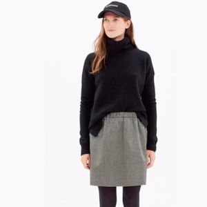 Madewell Skirt Jacquard Black Gold  Size XS